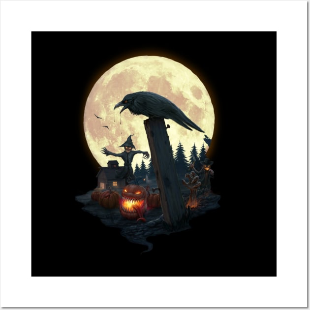 Halloween Theme Wall Art by chriskar